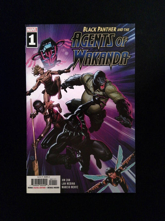 Black Panther and the Agents of Wakanda  #1  Marvel Comics 2019 VF+