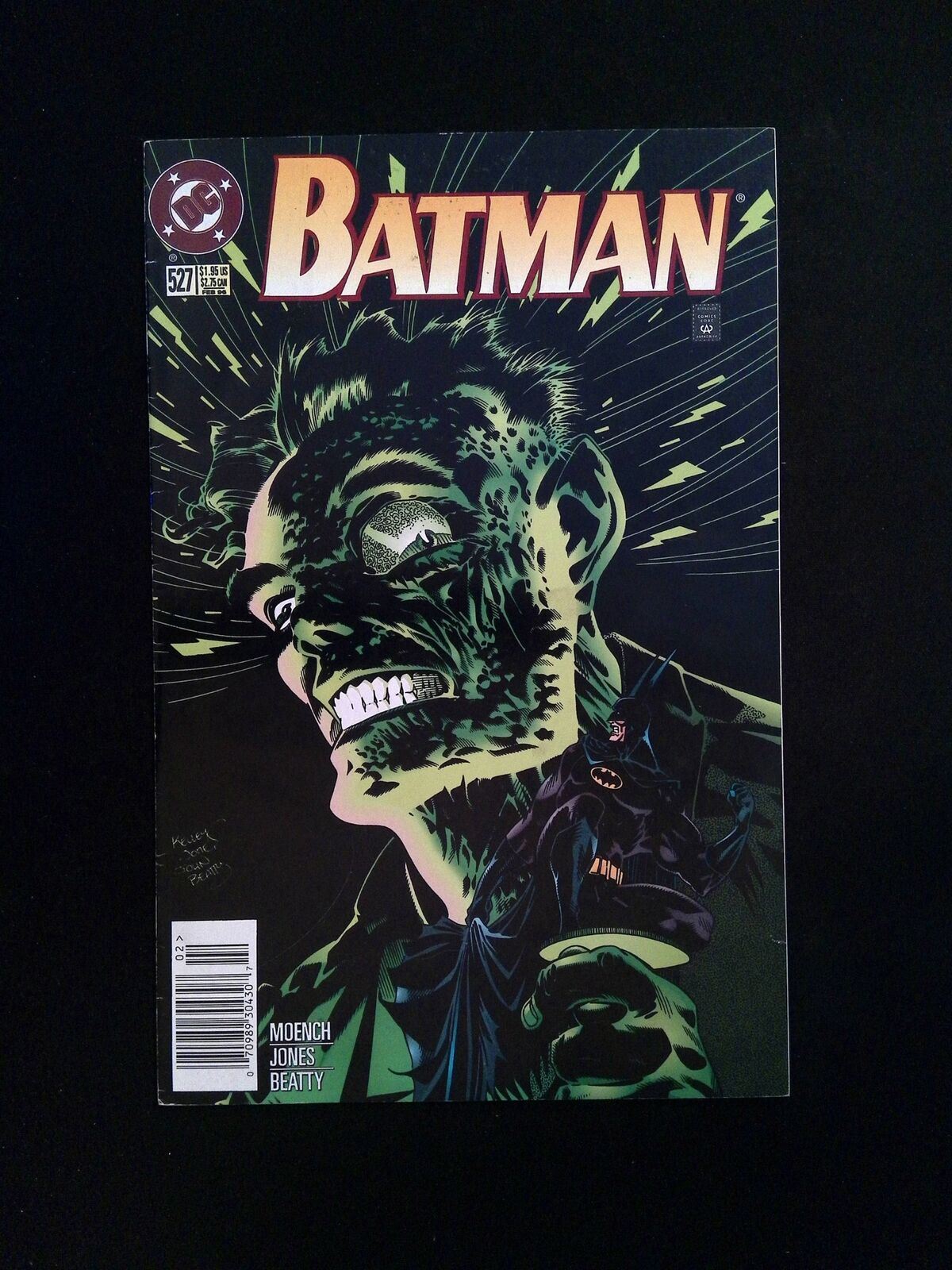 Batman #527  DC Comics 1996 VF+ NEWSSTAND