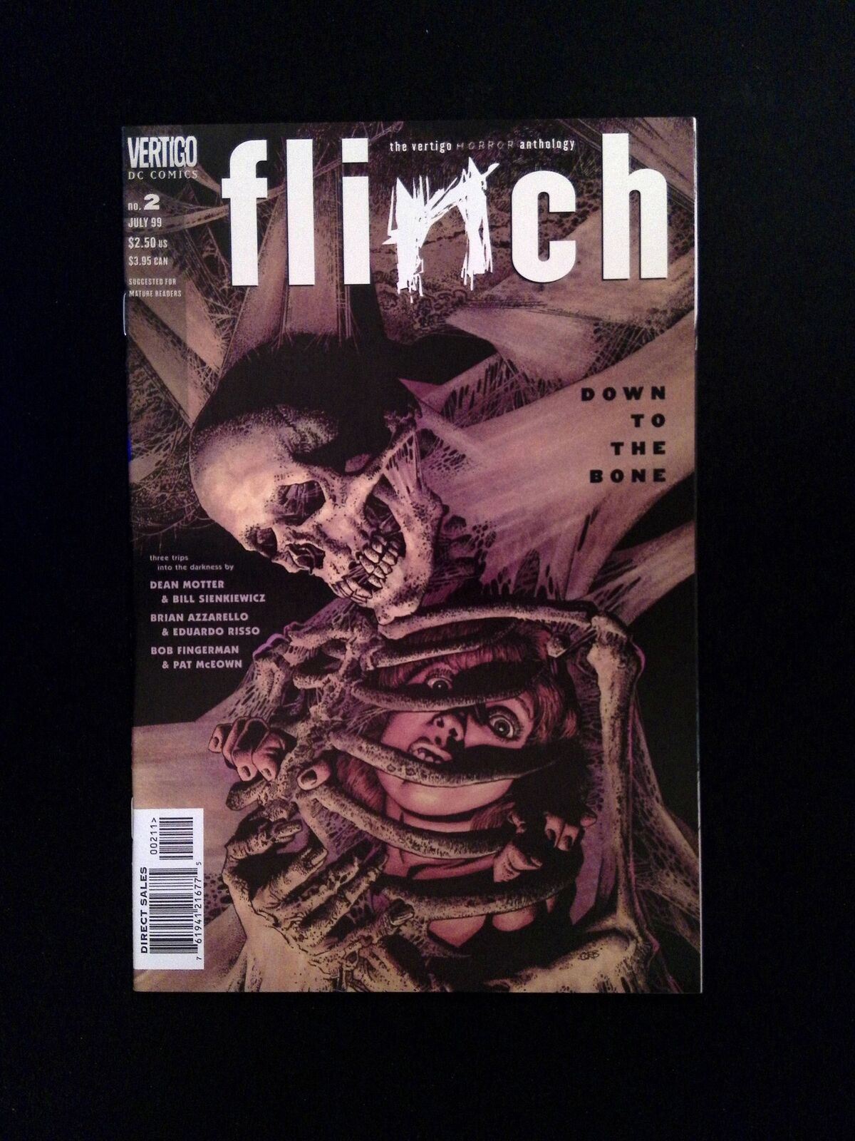 Flinch #2  DC/Vertigo Comics 1999 NM-