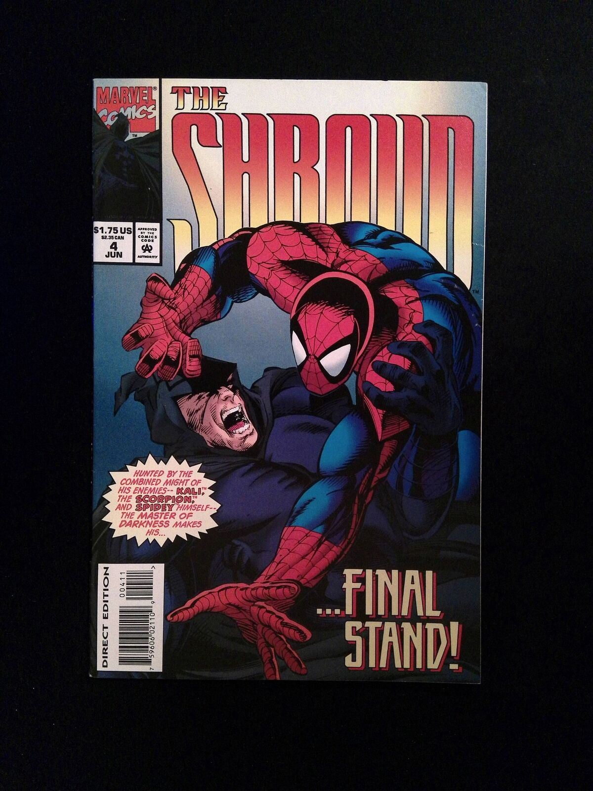 Shroud #4  Marvel Comics 1994 VF+