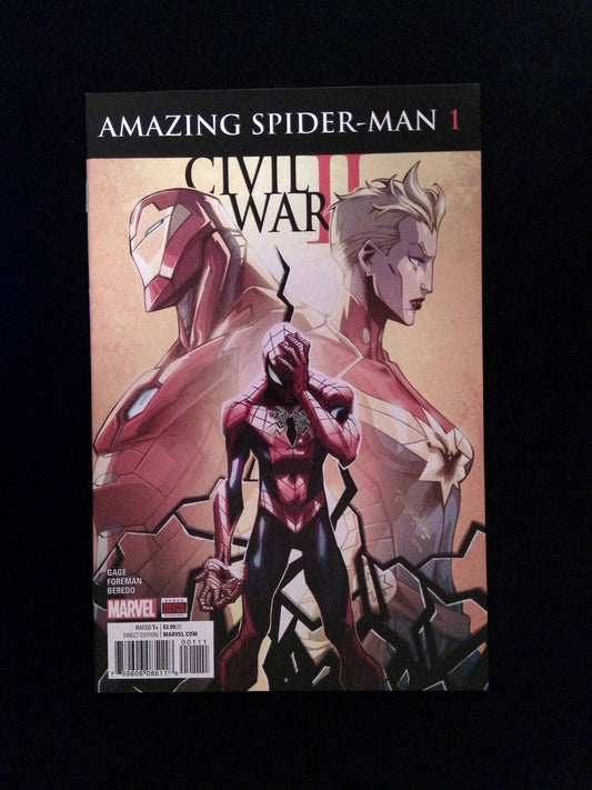 Civil War II Amazing Spider-Man #1  Marvel Comics 2016 VF/NM