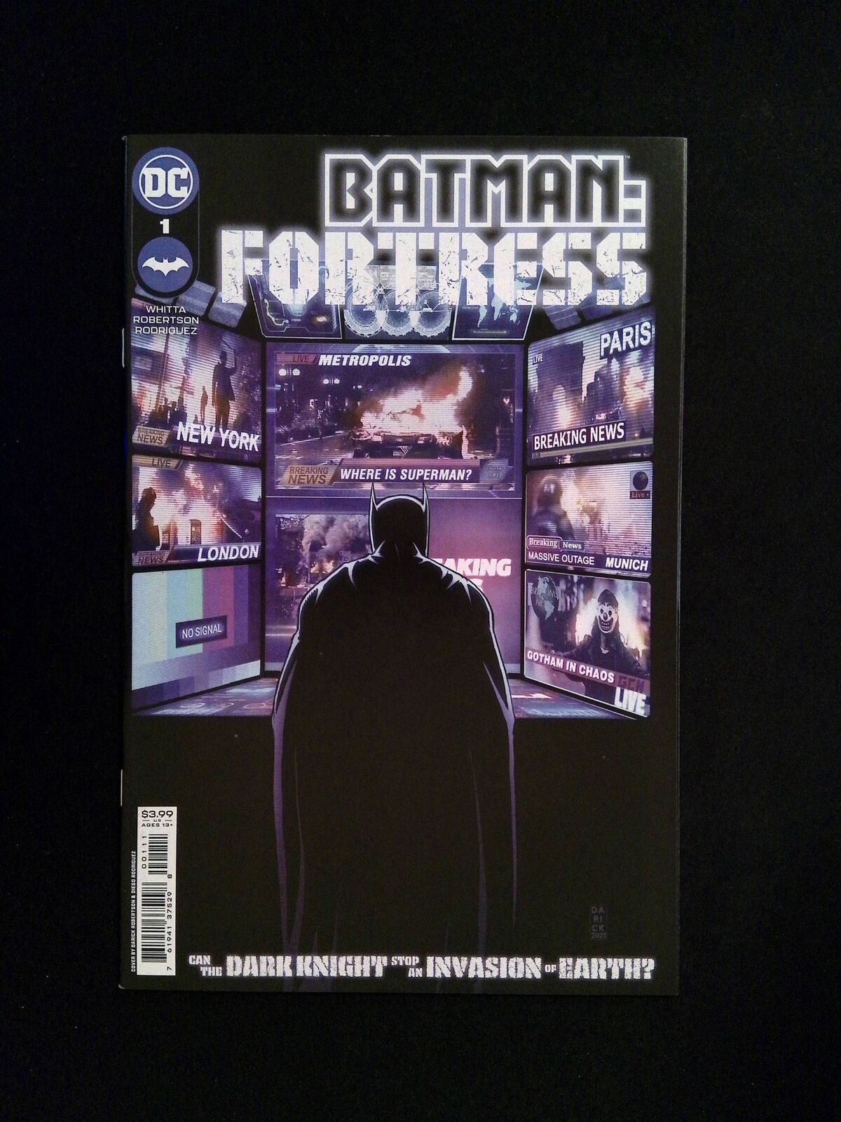 Batman Fortress #1  DC Comics 2022 VF+