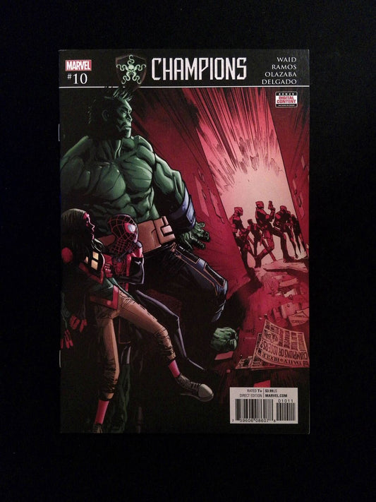 Champions #10 (2ND SERIES) MARVEL Comics 2017 NM-