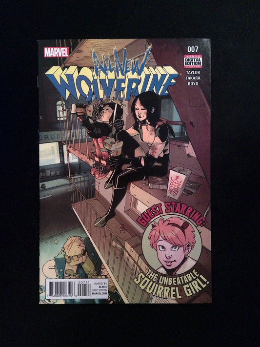 All New Wolverine  #7  MARVEL Comics 2016 NM