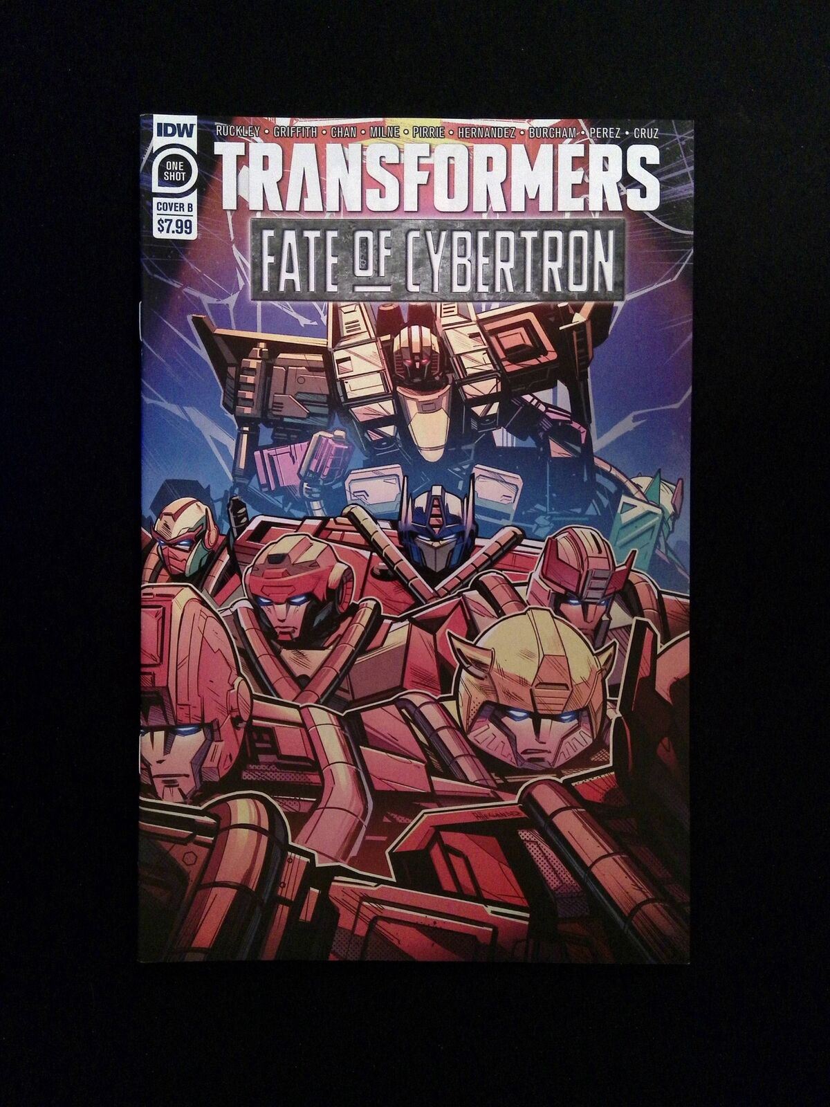 Transformers Fate Of Cybertron #1B  IDW Comics 2022 NM-  HERNANDEZ VARIANT