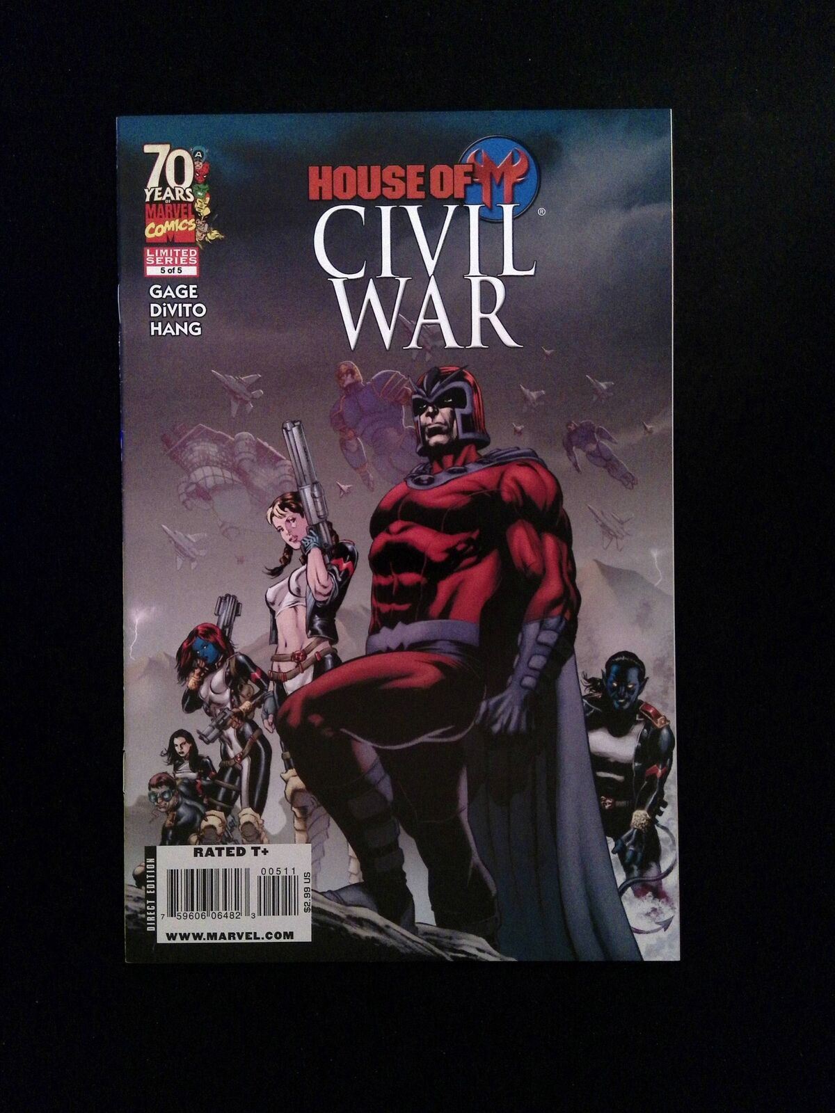 House Of M Civil War #5  MARVEL Comics 2009 VF+