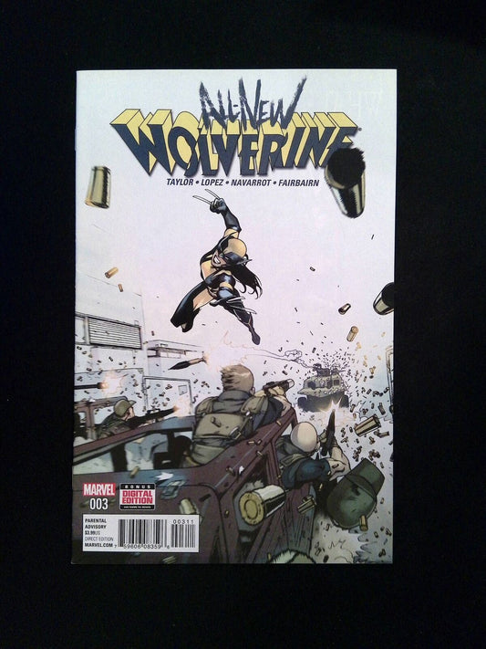 All New Wolverine  #3  MARVEL Comics 2016 VF+