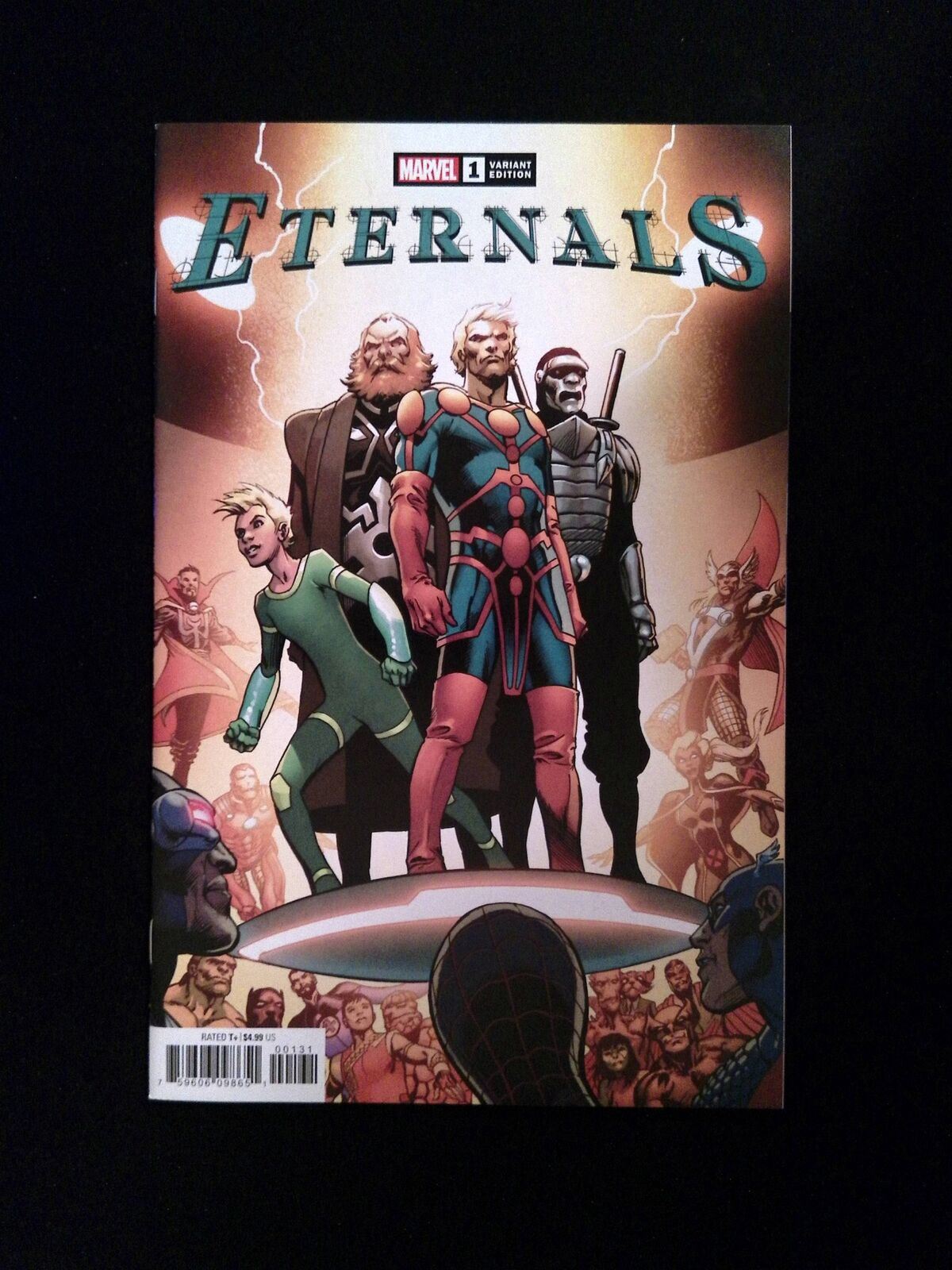 Eternals #1C (5TH SERIES) MARVEL Comics 2021 NM-  DAVIS VARIANT