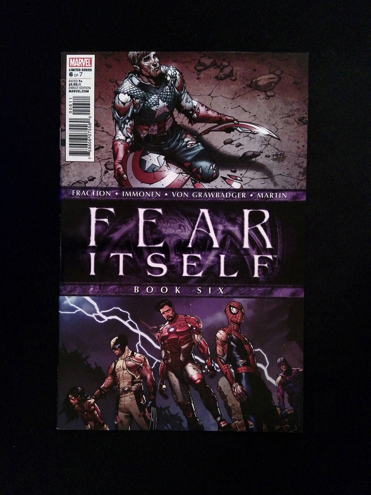 Fear Itself #6  MARVEL Comics 2011 VF+