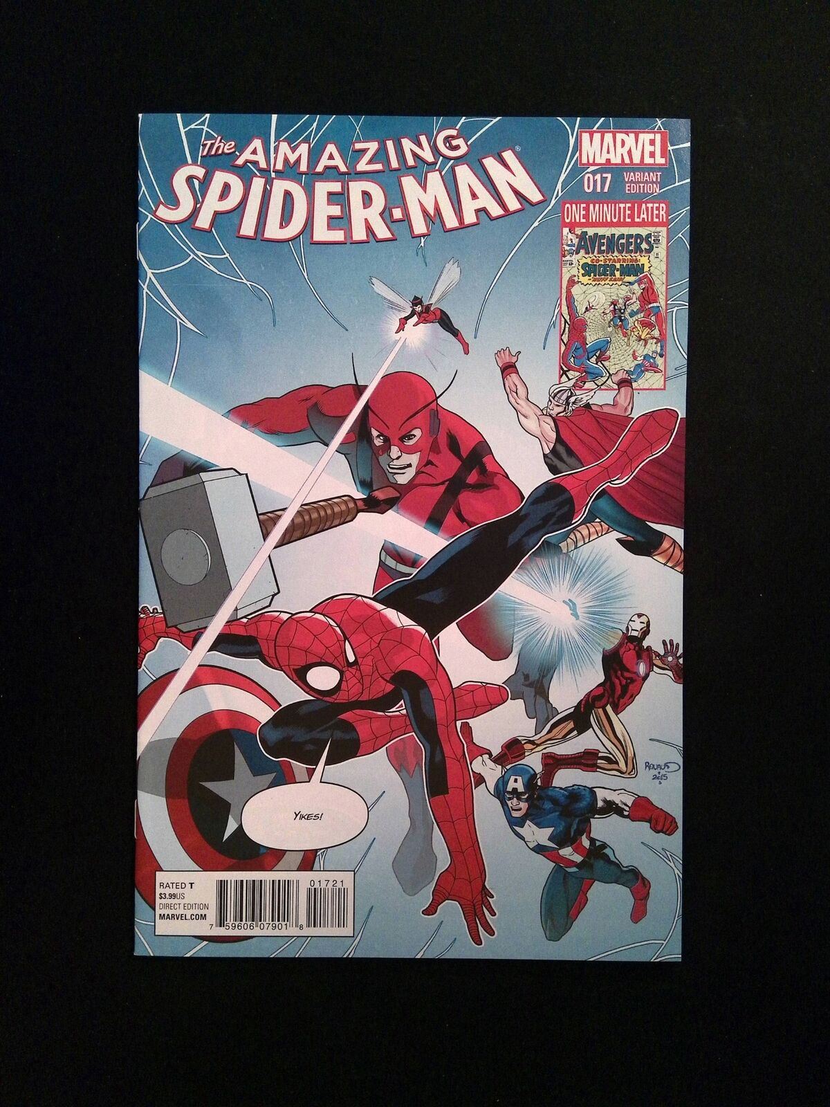 Amazing Spider-Man #17B (3rd Series) Marvel 2015 NM-  1:15 Limited Variant
