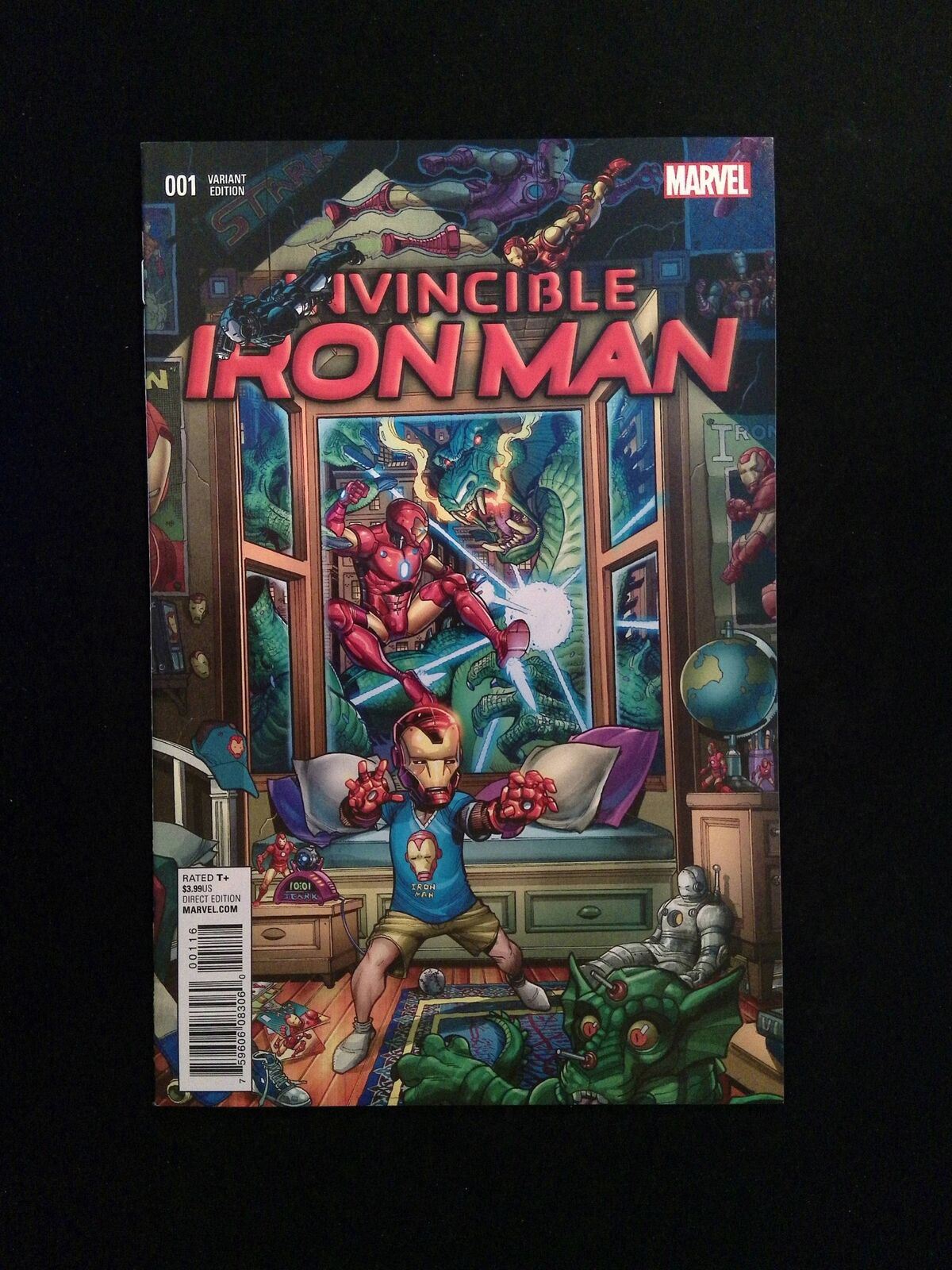 Invincible Iron Man #1Q (2nd Series) Marvel Comics 2015 NM  Bradshaw Variant