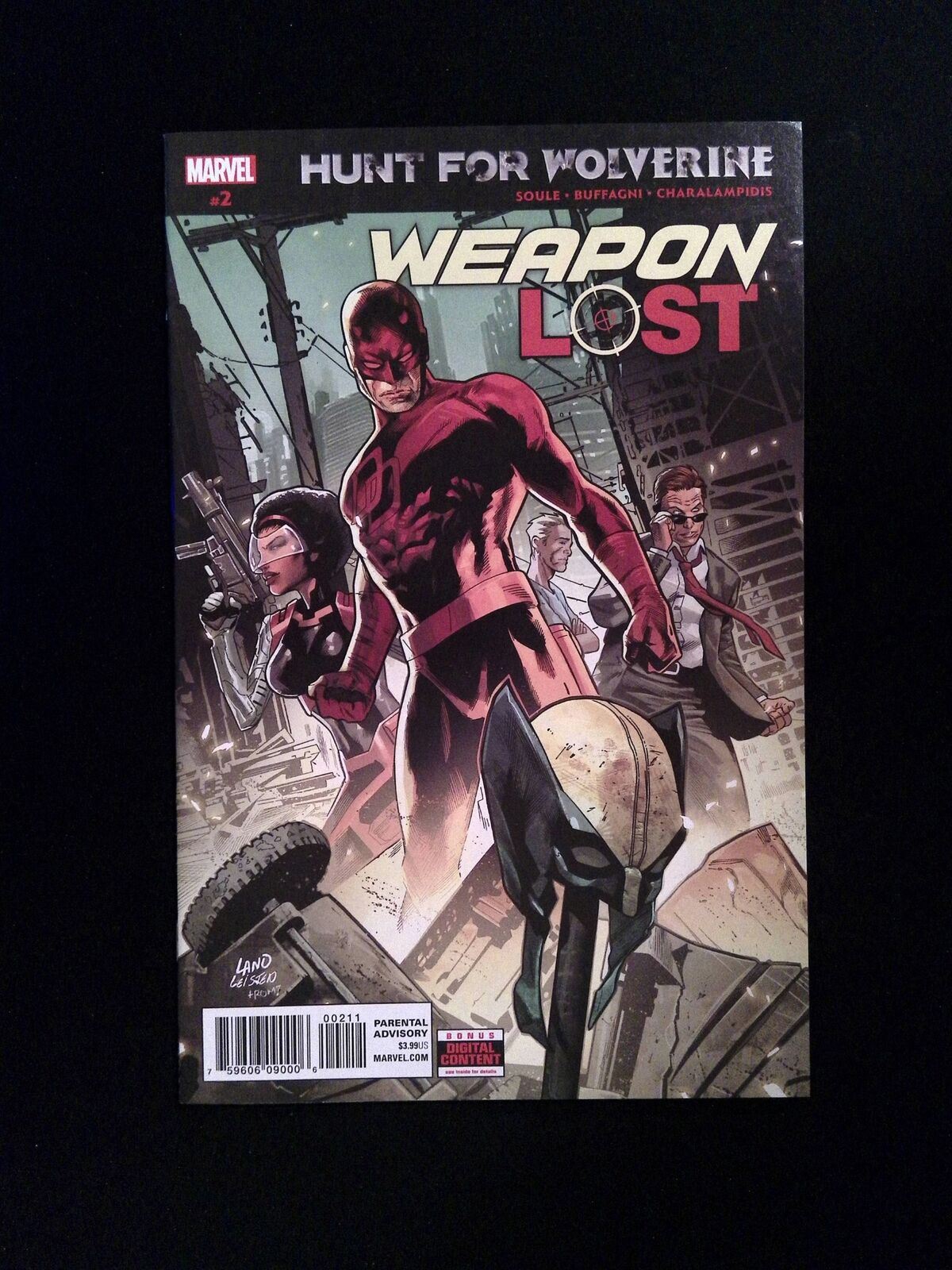 Hunt for Wolverine Weapon Lost #2  MARVEL Comics 2018 NM