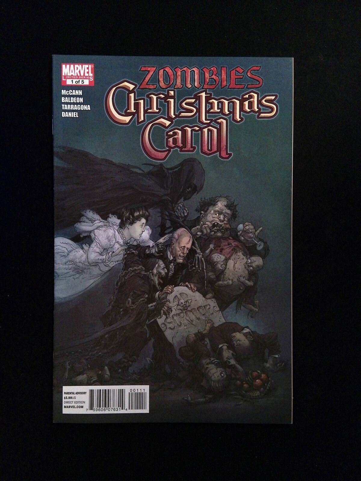 Zombies Christmas Carol #1  MARVEL Comics 2011 VF/NM