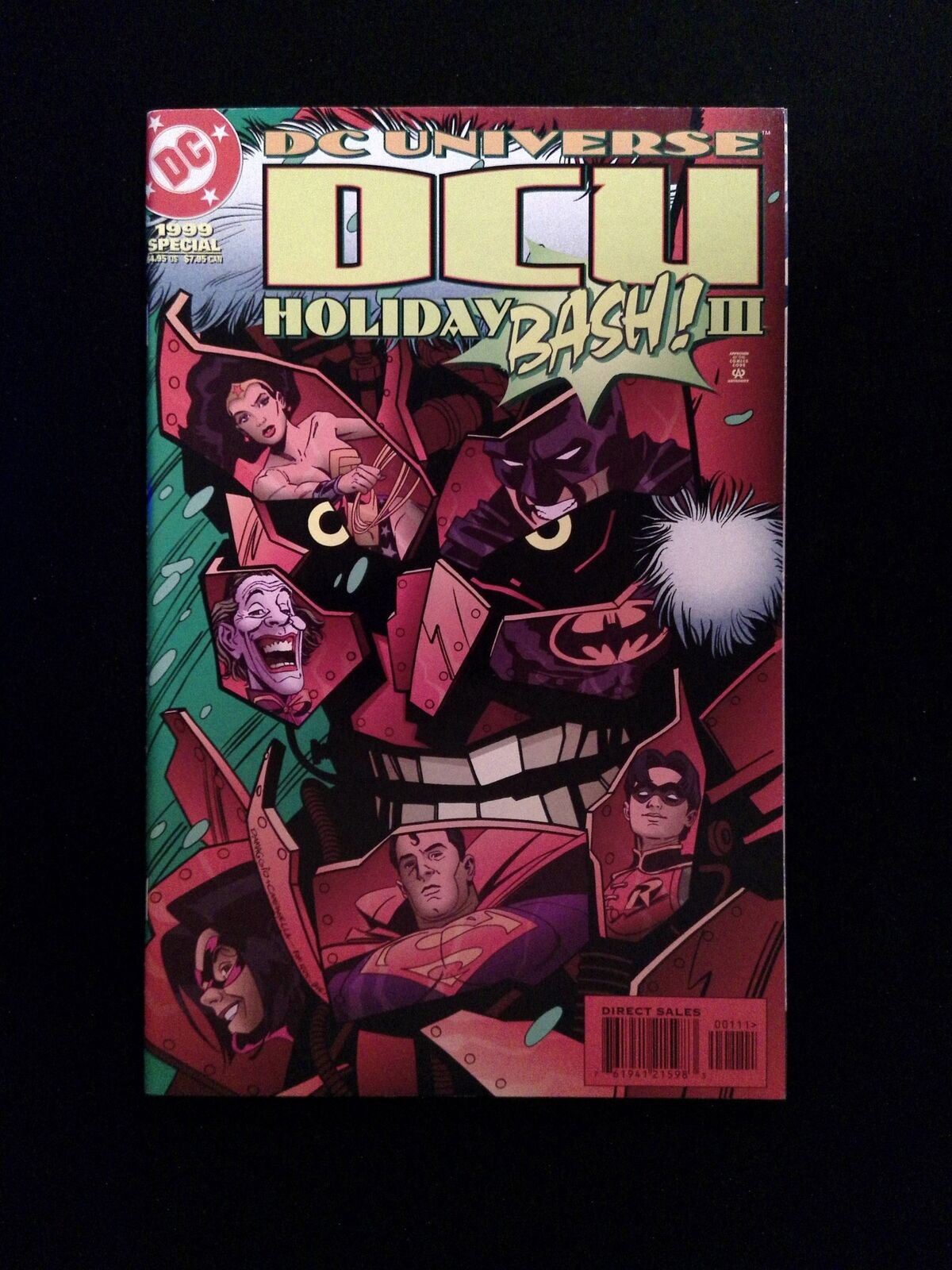 DC Universe Holiday Bash #3  DC Comics 1999 VF/NM