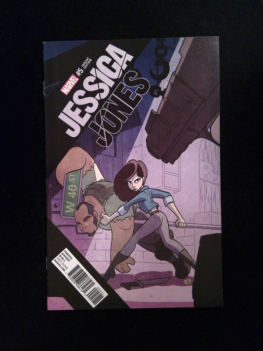 Jessica Jones  #5B  MARVEL Comics 2017 VF+  FOSGITT VARIANT
