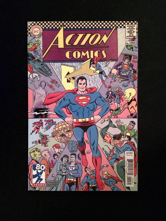 Action Comics #1000E (3RD SERIES) DC Comics 2018 NM+  Allred Variant