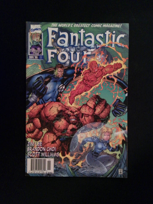 Fantastic Four #1 (2ND SERIES) MARVEL Comics 1996 VF+ NEWSSTAND