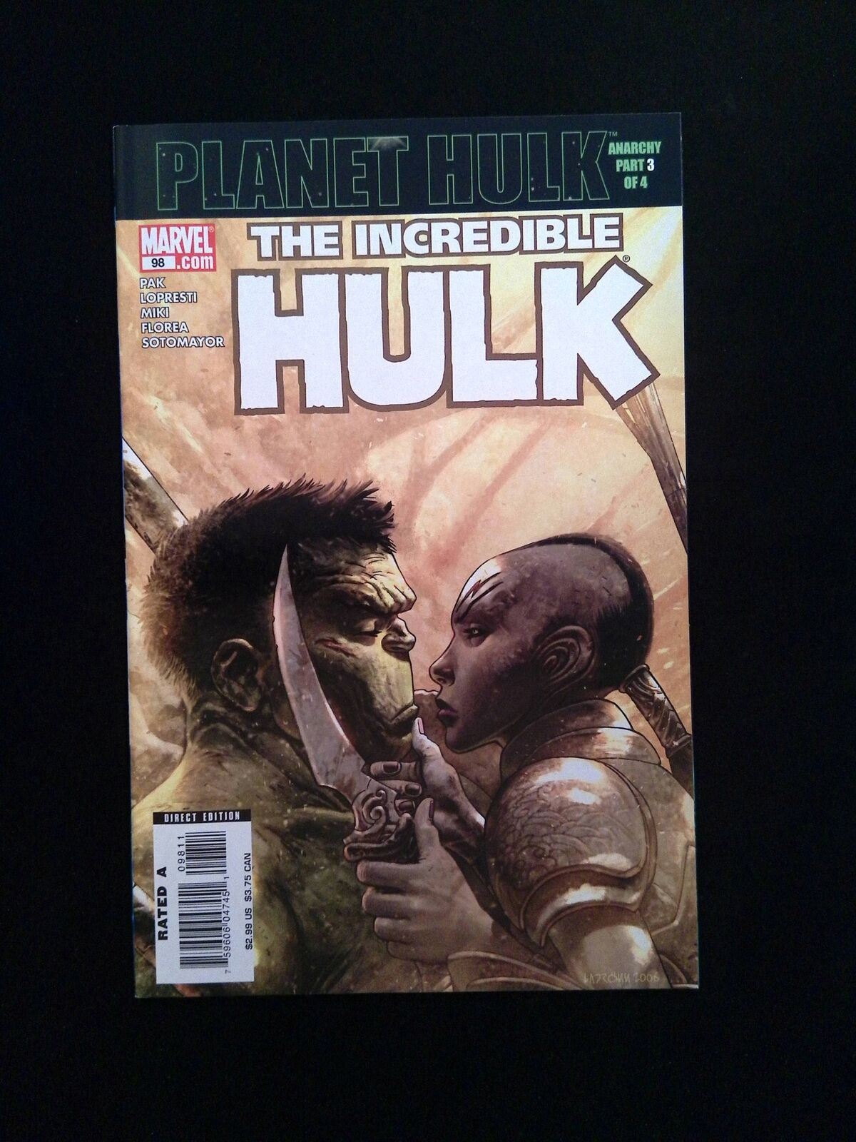 Incredible Hulk #98 (2ND SERIES) MARVEL Comics 2006 NM