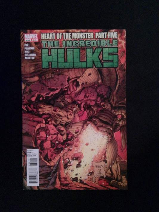 Incredible Hulk #634  MARVEL Comics 2011 NM