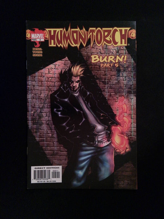 Human Torch #5 (2ND SERIES) MARVEL Comics 2003 NM-