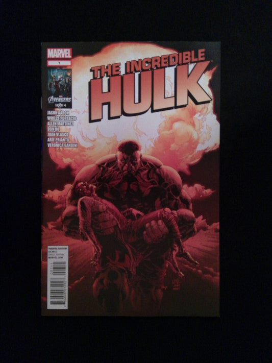 Incredible Hulk #7 (4TH SERIES MARVEL Comics 2012 NM-