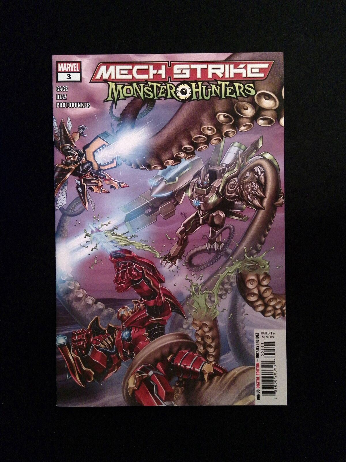 Mech Strike Monster Hunters #3  MARVEL Comics 2022 NM