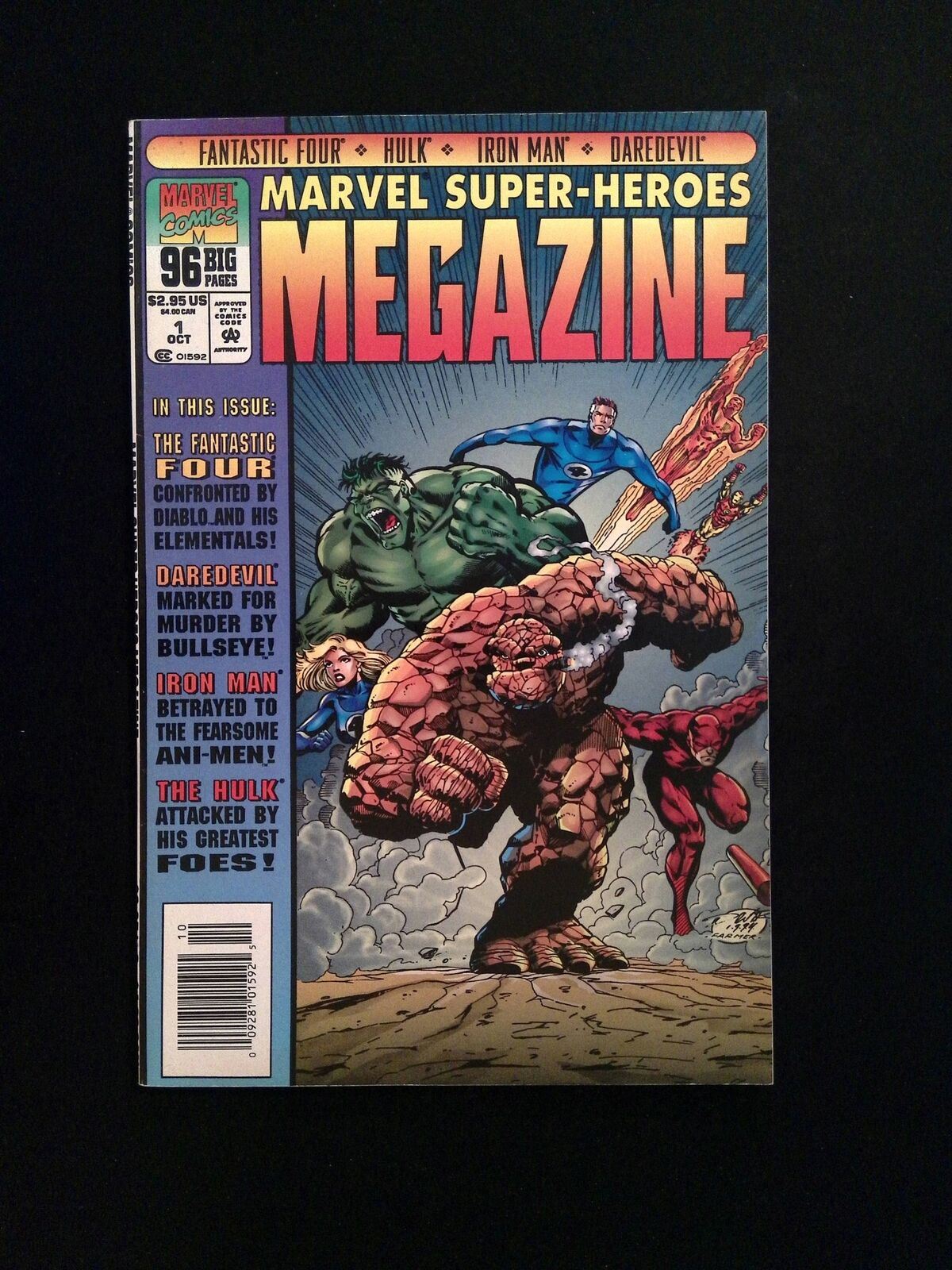 Marvel Super-Heroes Megazine #1  MARVEL Comics 1994 VF/NM NEWSSTAND