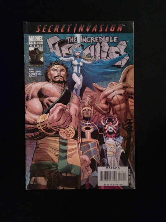 Incredible Hercules #117  MARVEL Comics 2008 VF/NM