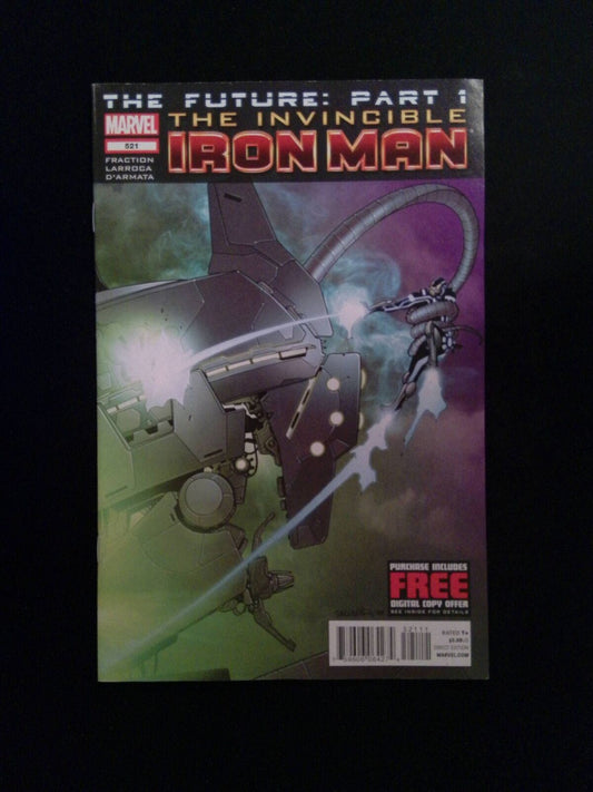 Invincible Iron Man #521  MARVEL Comics 2012 VF/NM