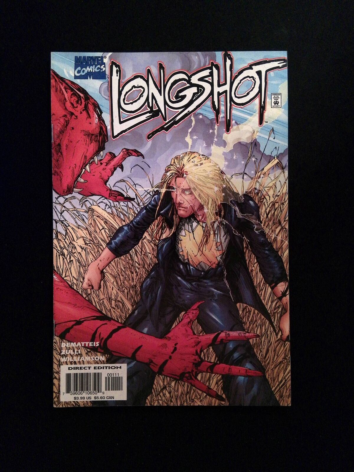 Longshot #1  Marvel Comics 1998 VF/NM