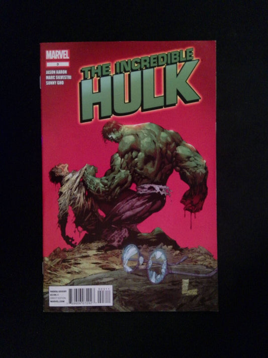 Incredible Hulk #3 (4TH SERIES MARVEL Comics 2012 VF+