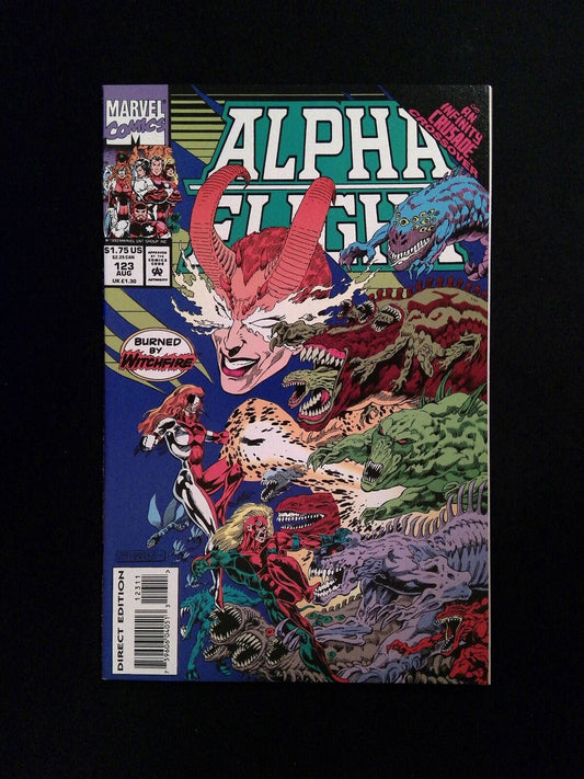 Alpha Flight #123  MARVEL Comics 1993 NM-