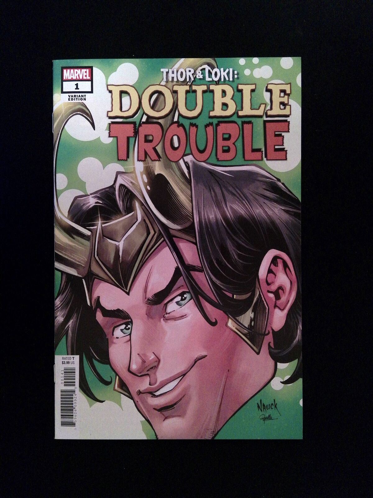 Thor And Loki Double Trouble #1D  Marvel Comics 2021 NM-  Nauck Variant