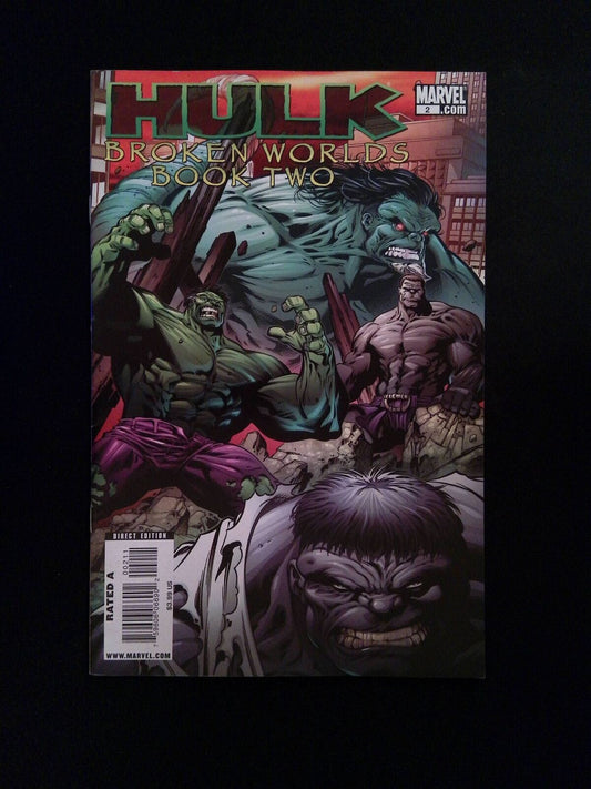 Hulk Broken Worlds #2  MARVEL Comics 2009 VF+