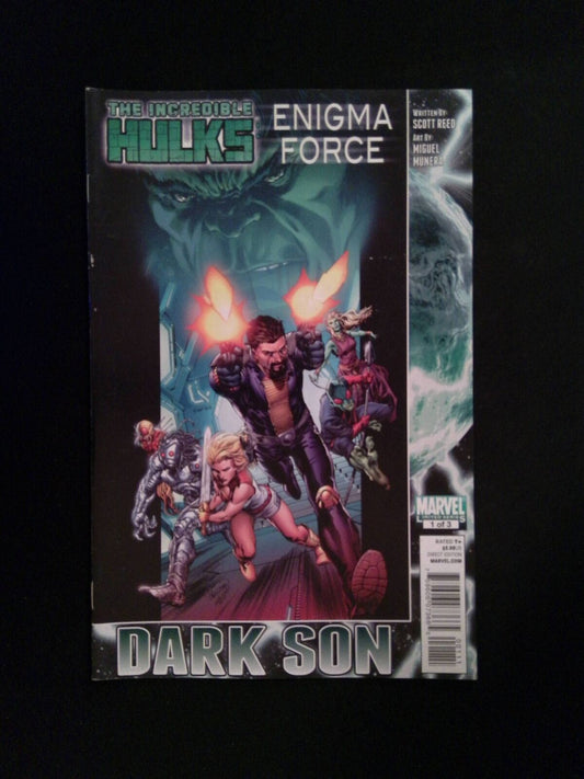 Incredible Hulk Enigma Force #1  MARVEL Comics 2010 VF+