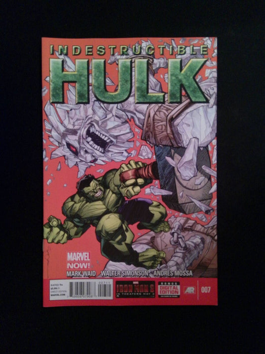 Indestructible Hulk #7  MARVEL Comics 2013 NM-
