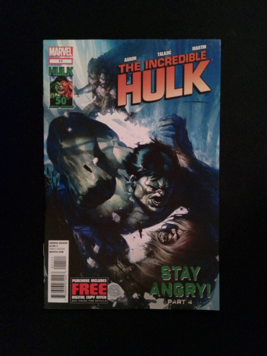 Incredible Hulk #11 (4TH SERIES MARVEL Comics 2012 NM-