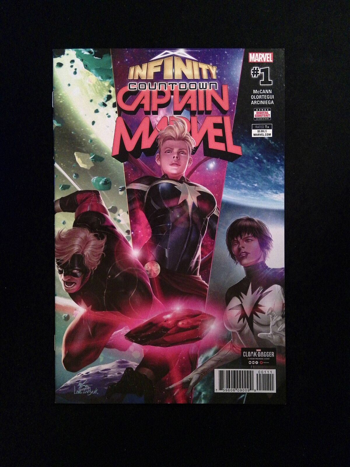 Infinity Countdown Captain Marvel #1  MARVEL Comics 2018 NM