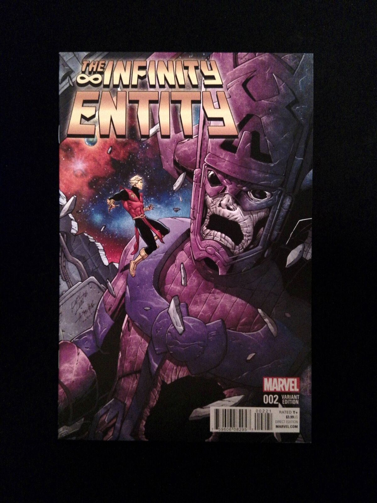 Infinity Entity #2B  MARVEL Comics 2016 NM  LIM VARIANT