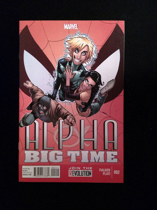 Alpha Big Time #2  MARVEL Comics 2013 NM-