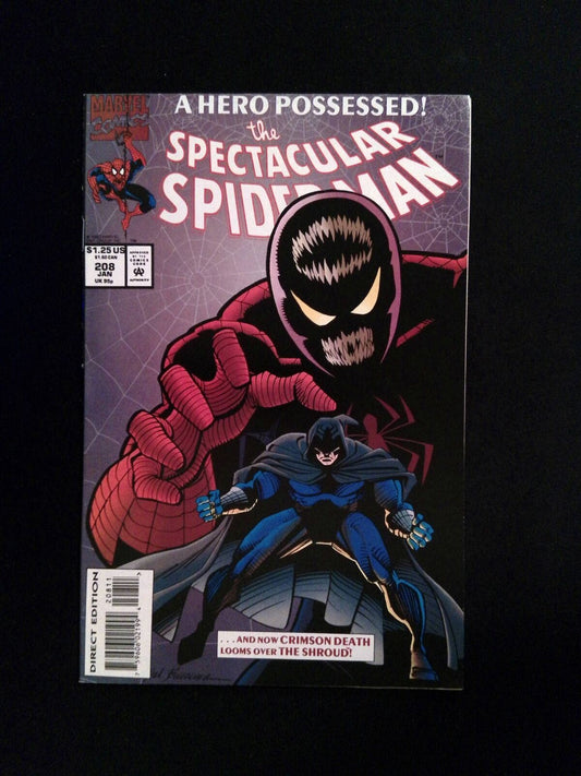 Spertacular Spider-Man #208  MARVEL Comics 1994 VF/NM