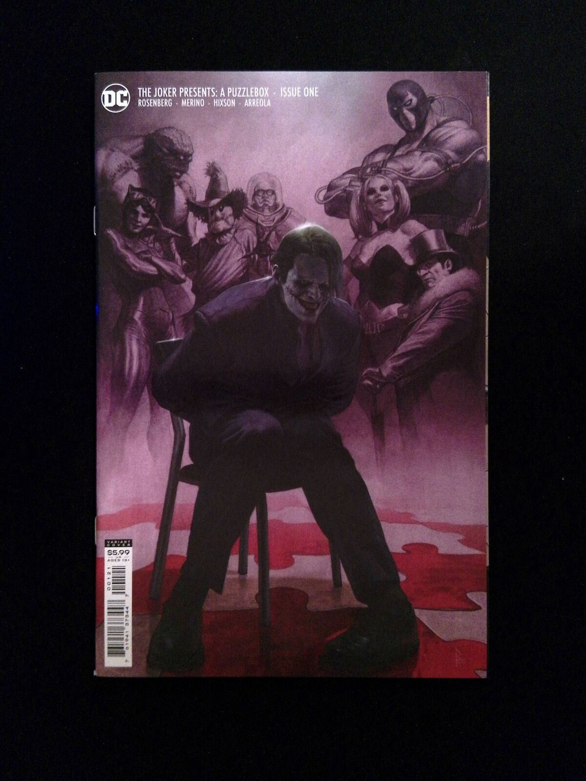 Joker Presents a Puzzlebox #1B  DC Comics 2021 NM+  FEDERICI VARIANT