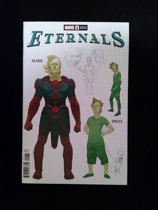 Eternals #1RI.J (5TH SERIES) MARVEL Comics 2021 NM-  RIBIC VARIANT