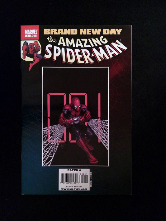 Spider-Man Brand New Day #2  MARVEL Comics 2008 VF+