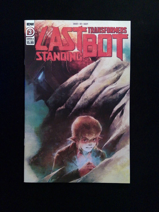 Last Bot Standing #3D  IDW Comics 2022 VF/NM  Won Variant