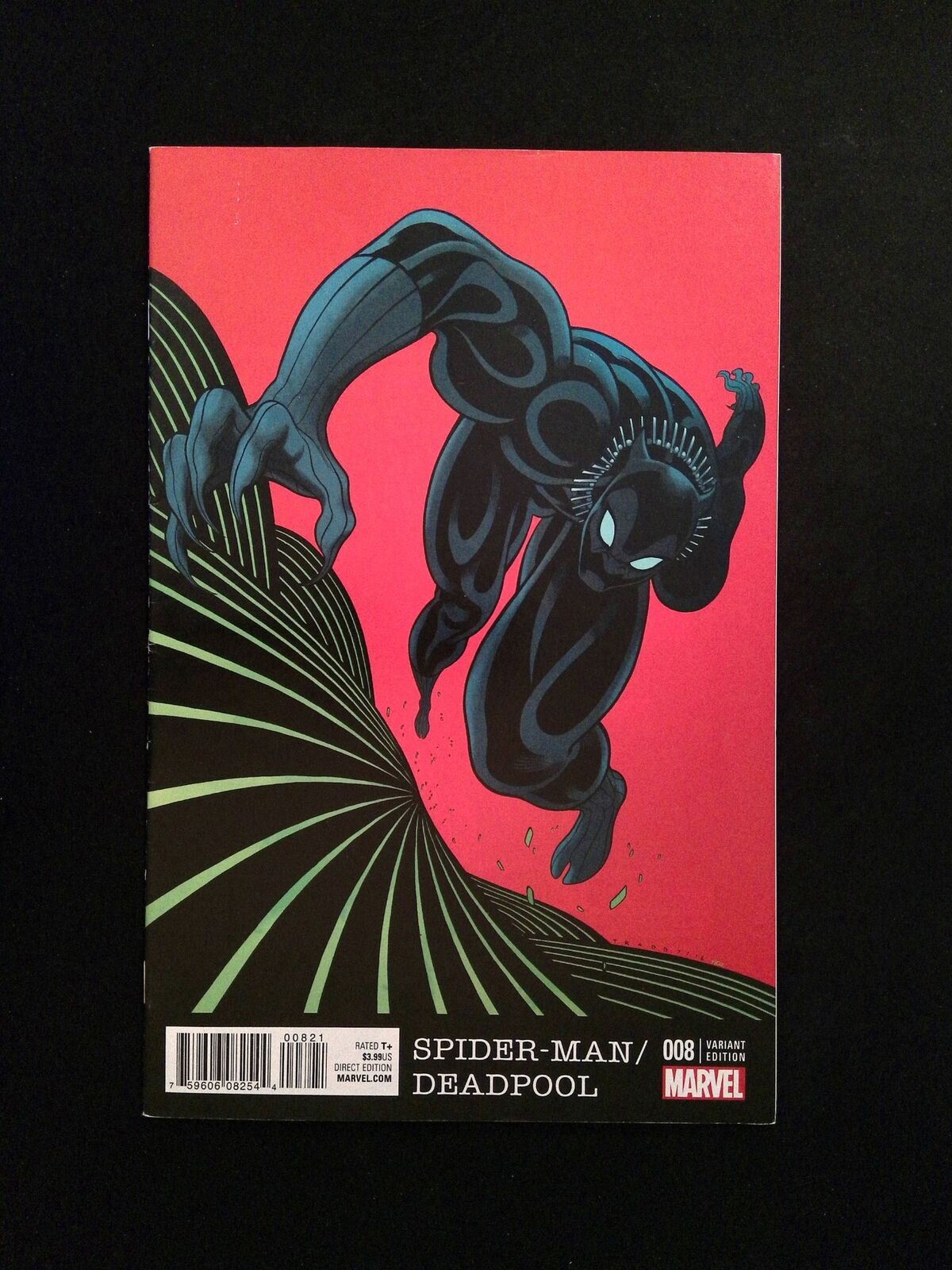 Spider-Man Daeadpol #8B  MARVEL Comics 2016 VF+  MOORE VARIANT