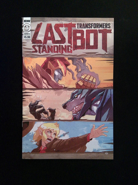 Last Bot Standing #3C  IDW Comics 2022 VF/NM  Gaunt Variant