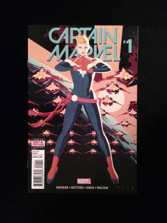 Captain Marvel #1 (9th Series) Marvel Comics 2016 NM-