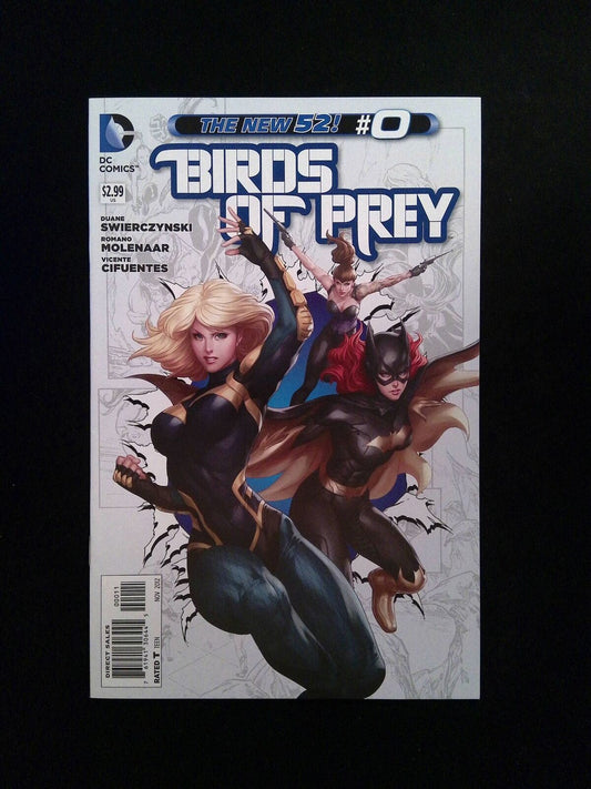 Brids of Prey #0 (3RD SERIES) DC Comics 2012 VF+