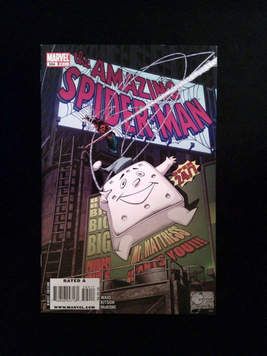 Amazing Spider-Man #594 (2nd Series) Marvel Comics 2009 VF+